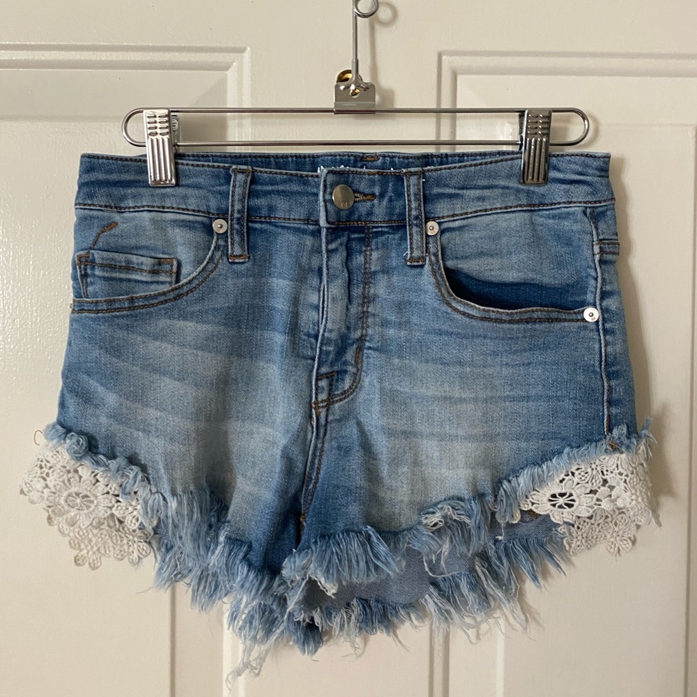 Mossimo Jean Stretch High Rise Shorts